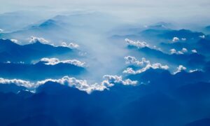 mountains, sunrise, dawn, beautiful, fog, haze, sky, clouds, landscape, scenic, nature, outdoors, silhouettes, mountain range, blue, blue nature, blue sky, blue landscape, blue sunset, blue mountain, blue sunrise, blue clouds, blue beauty, blue natural, mountains, sky, sky, sky, sky, sky, clouds, blue, blue, blue sky, blue sky